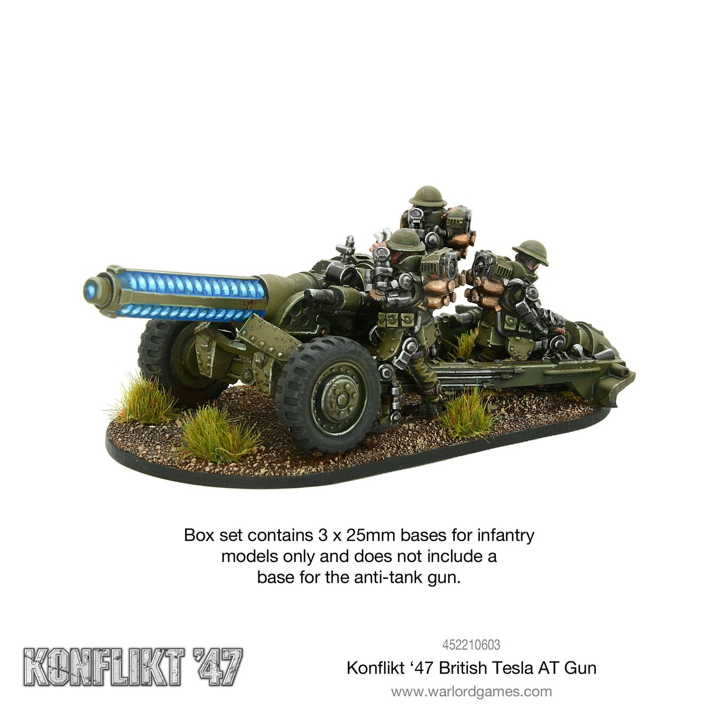 Konflikt '47: British Commonwealth - Commonwealth M17 Tesla Cannon Team