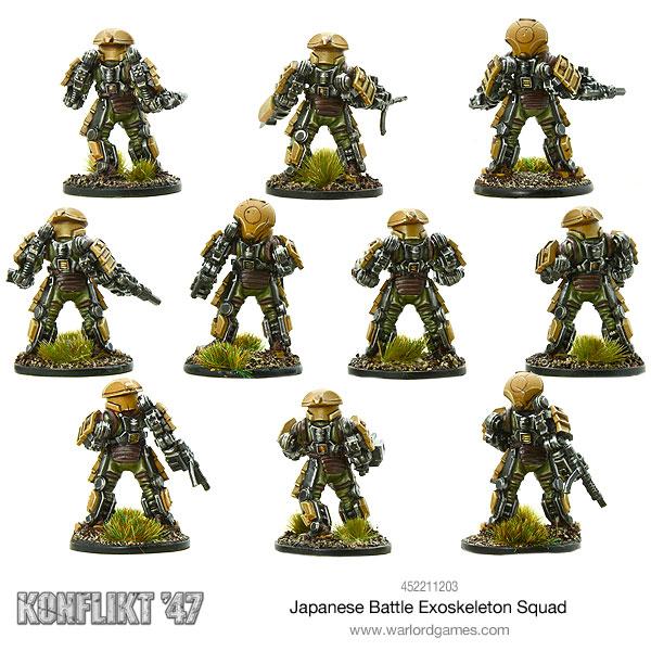 Konflikt '47: Empire of Japan - Japanese Battle Exoskeleton Squad