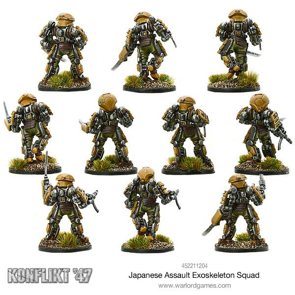 Konflikt '47: Empire of Japan - Assault Frame Armoured Infantry Squad