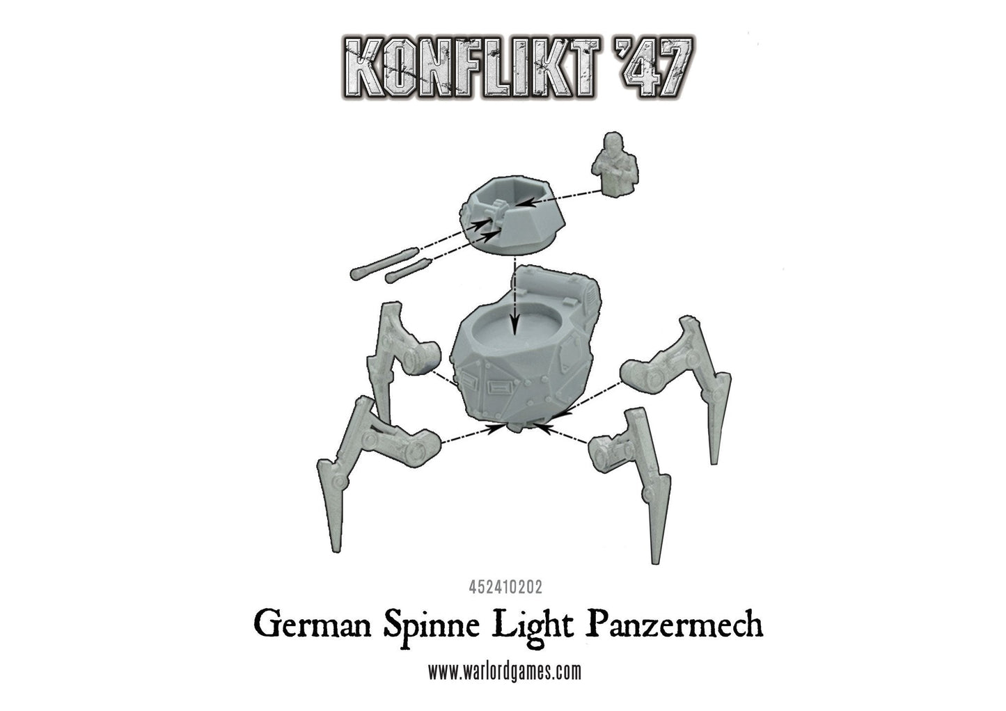 Konflikt '47: Axis - Spinne Light Panzermech