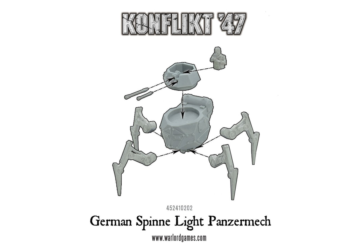 Konflikt '47: Axis - Spinne Light Panzermech