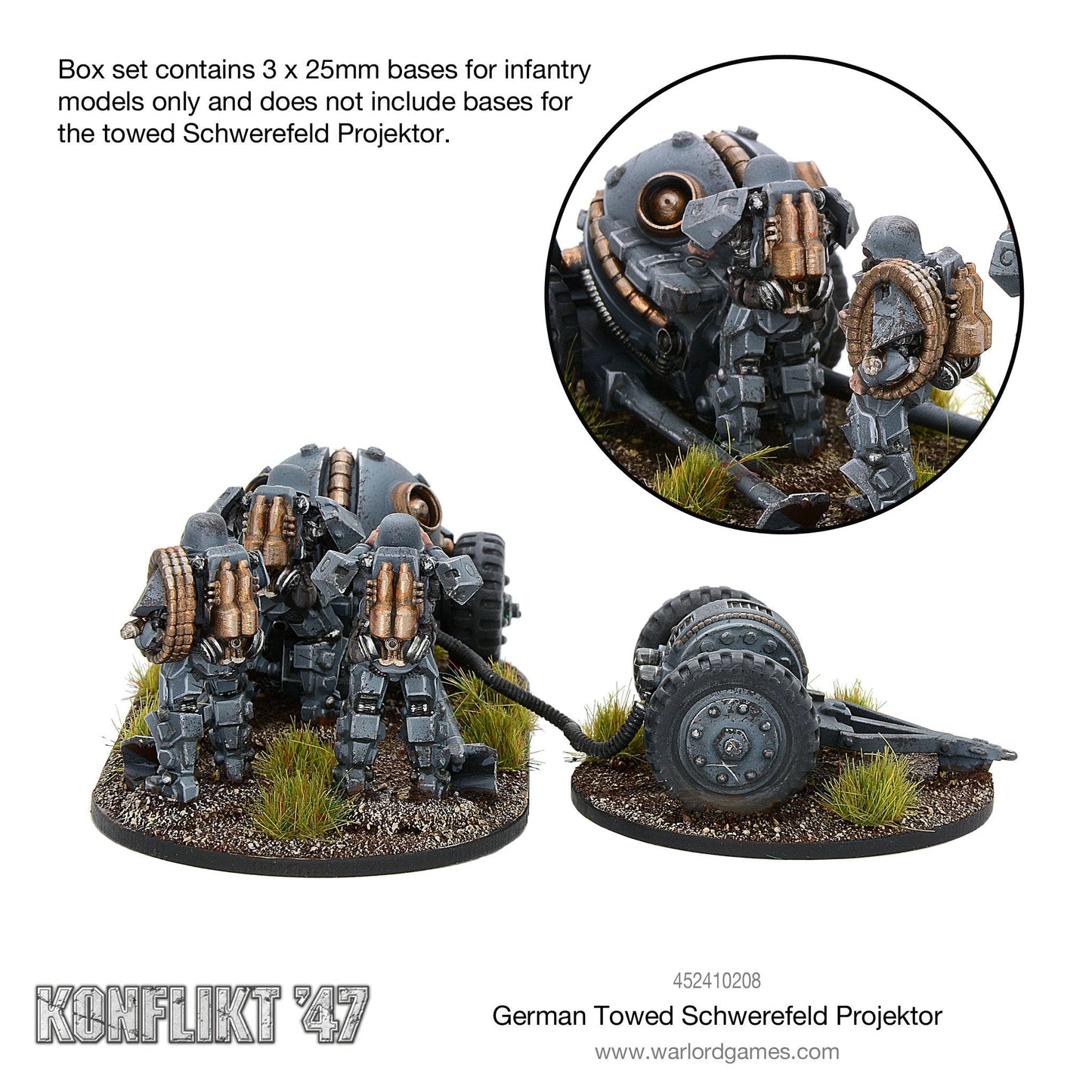 Konflikt '47: Axis - German Towed Schwerefeld Projektor