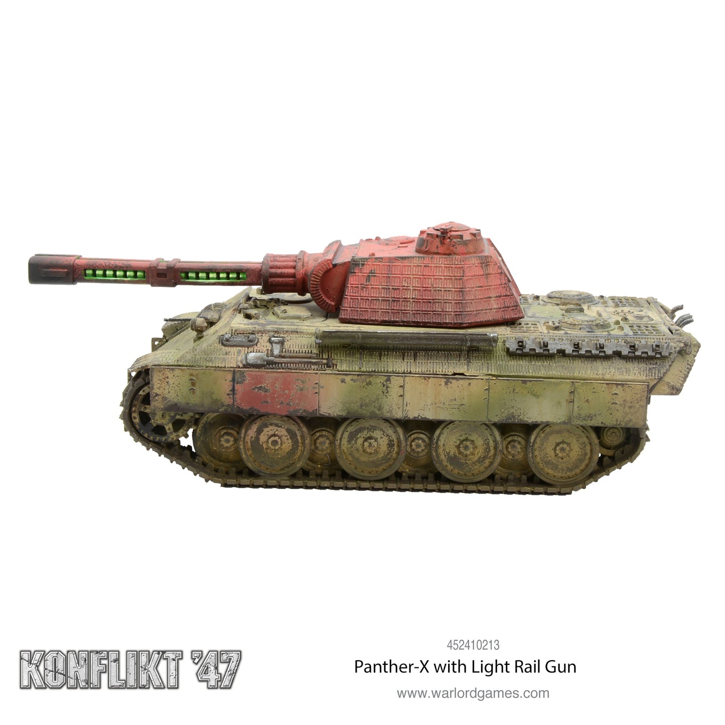 Konflikt '47: Axis - Panther-X with light Schienenkanone