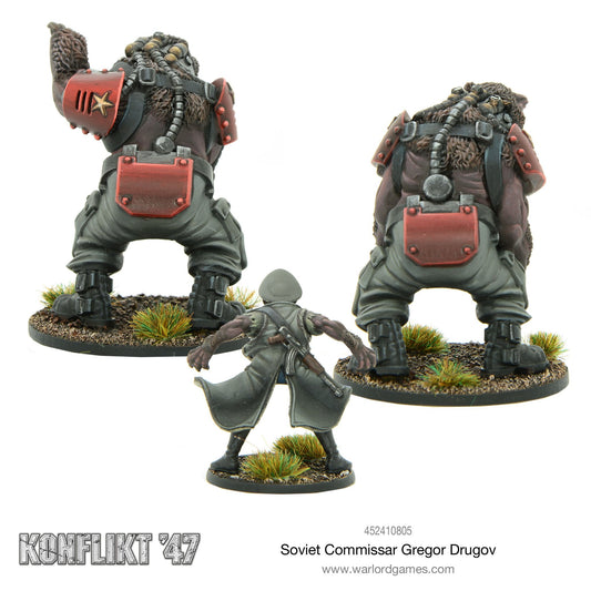 Konflikt '47: Soviet Bloc - Soviet Commissar Gregor Drugov