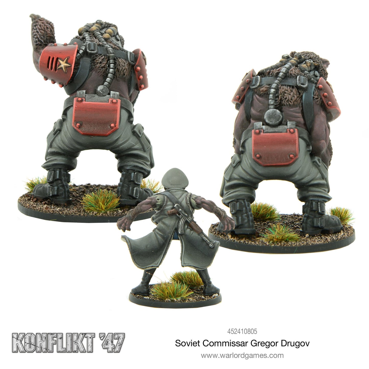 Konflikt '47: Soviet Bloc - Soviet Commissar Gregor Drugov