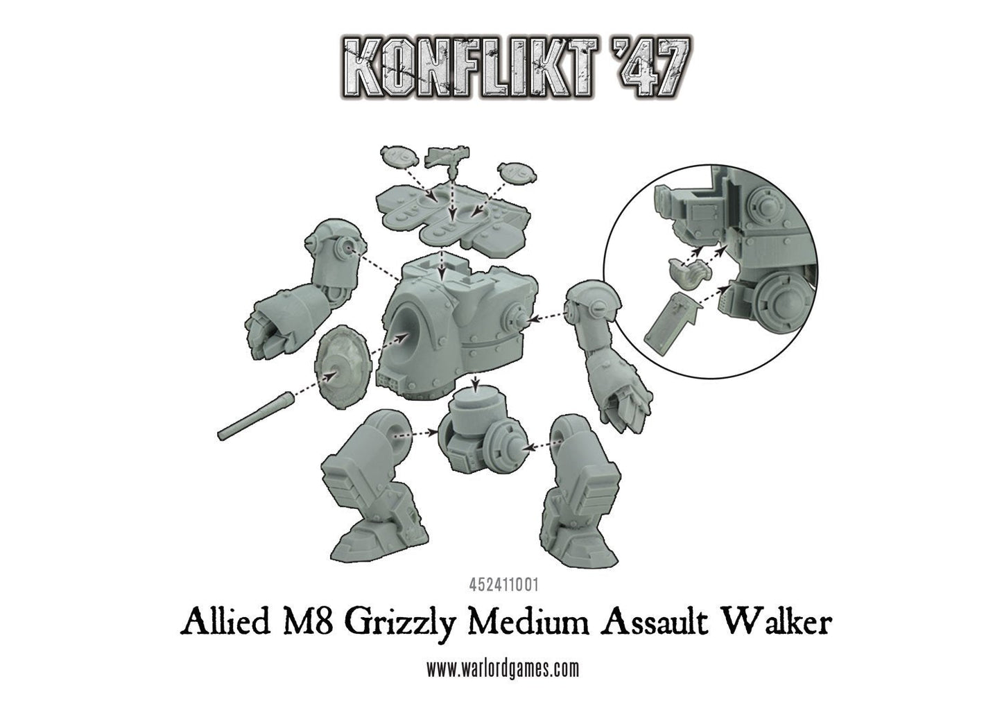 Konflikt '47: United States - Allied Grizzly Medium Walker