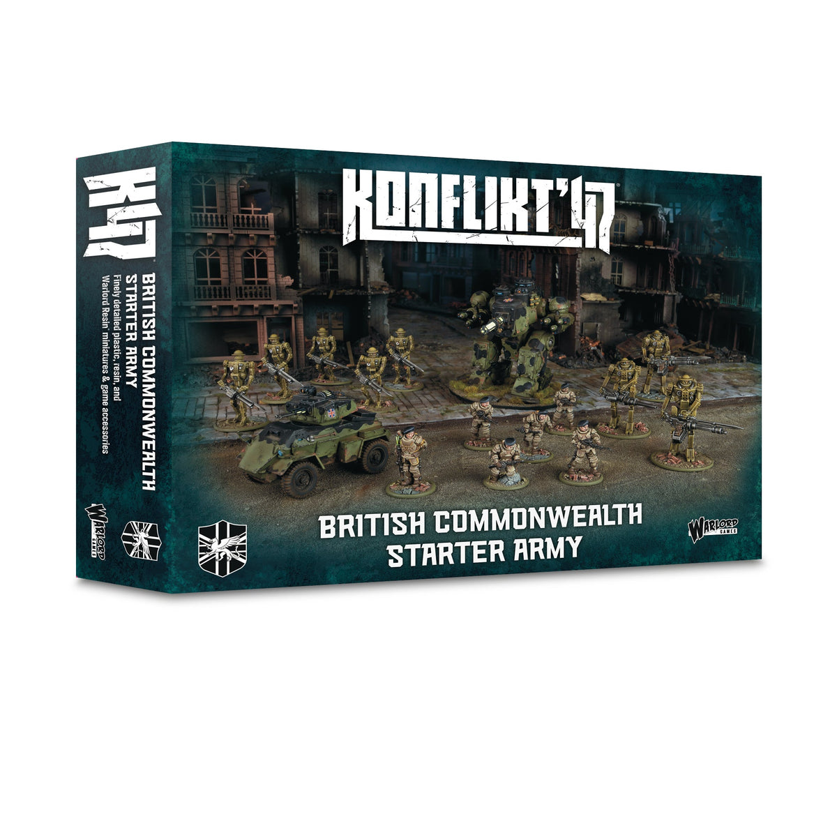 Konflikt '47: British Commonwealth - British Commonwealth starter army