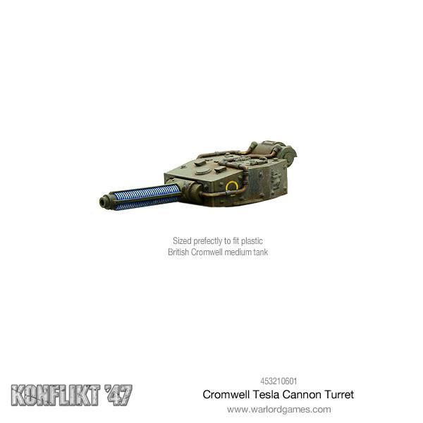 Konflikt '47: British Commonwealth - Cromwell Tesla Cannon Turret