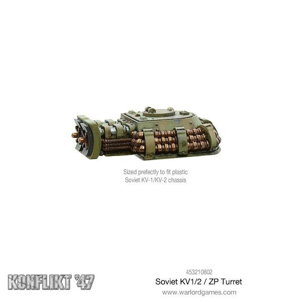 Konflikt '47: Soviet Bloc - Soviet KV1/2 / ZP Turret