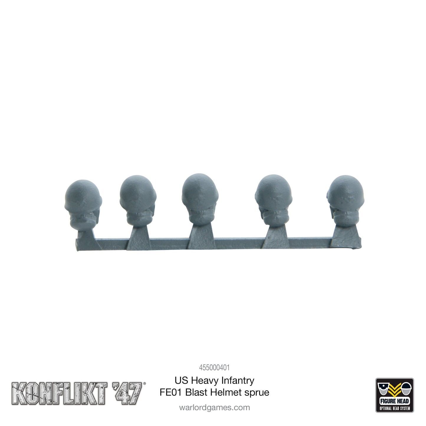 Konflikt '47: United States - US Heavy Infantry FE01 Blast Helmet sprue