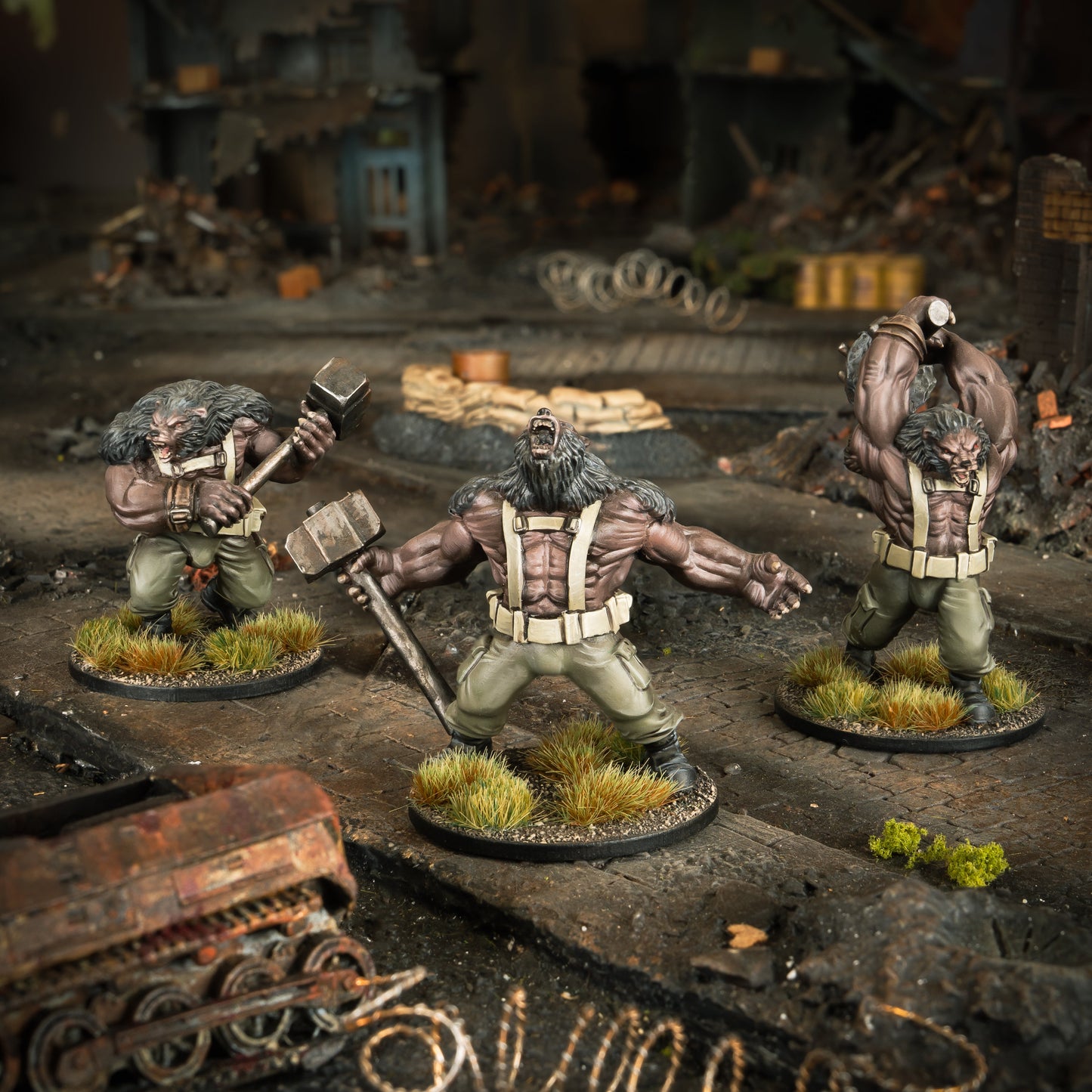 Konflikt '47: Soviet Bloc - Ursus Infantry with clubs