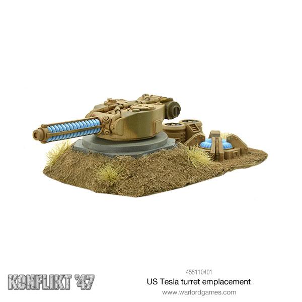 Konflikt '47: United States - US Tesla turret emplacement