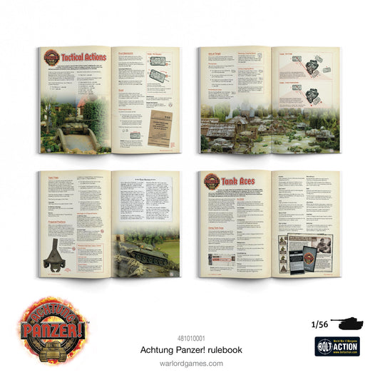 Achtung Panzer!: British Tanks - rulebook