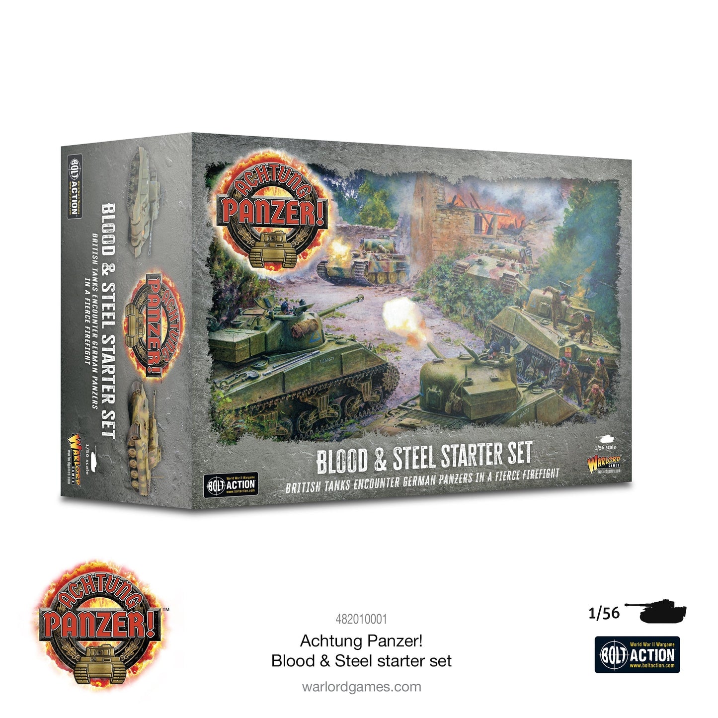 Achtung Panzer!: British Tanks - Blood & Steel starter set