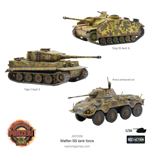 Achtung Panzer!: German Tanks - Waffen-SS Tank Force