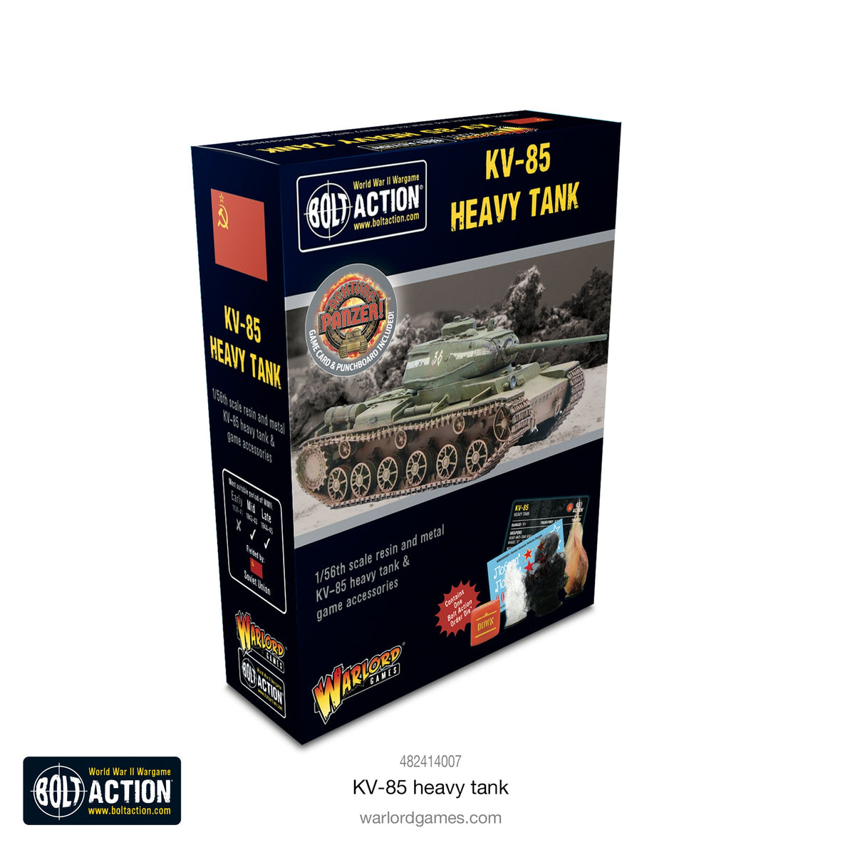 Achtung Panzer!: Soviet Tanks - KV-85 heavy tank