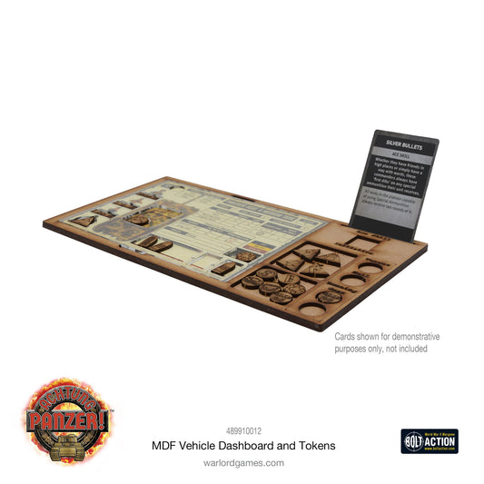 Achtung Panzer!: British Tanks - MDF Vehicle Dashboard and Tokens
