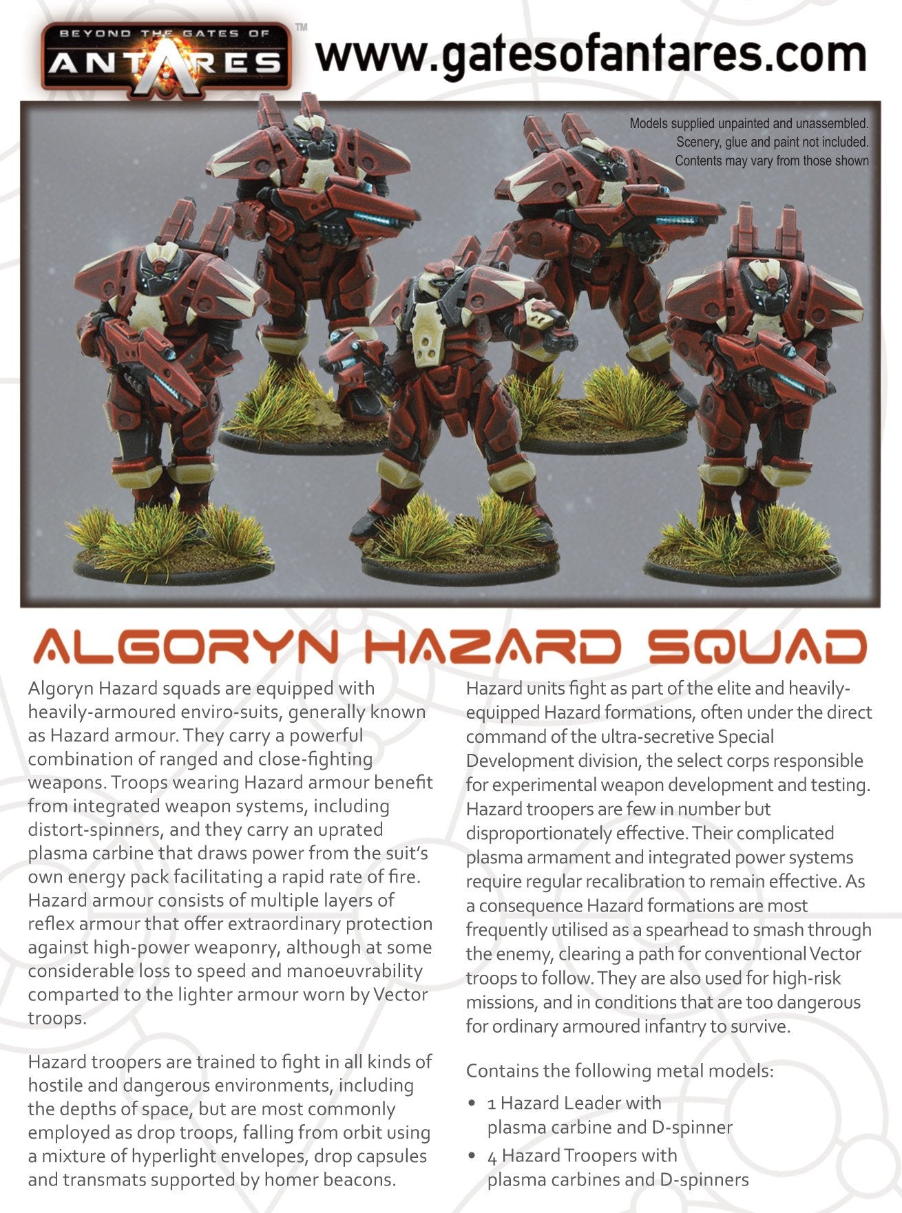 Gates of Antares: Algoryn - Algoryn Hazard Squad