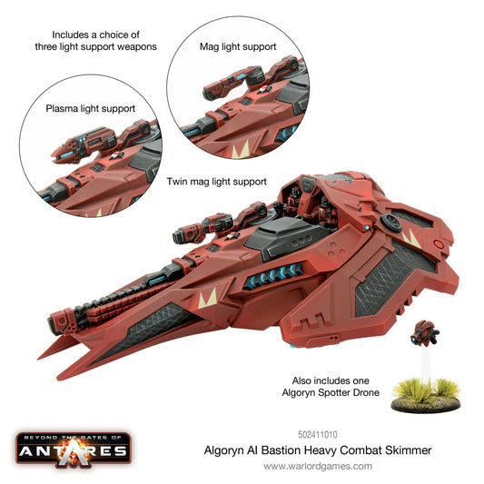 Gates of Antares: Algoryn - Algoryn AI Bastion heavy combat skimmer