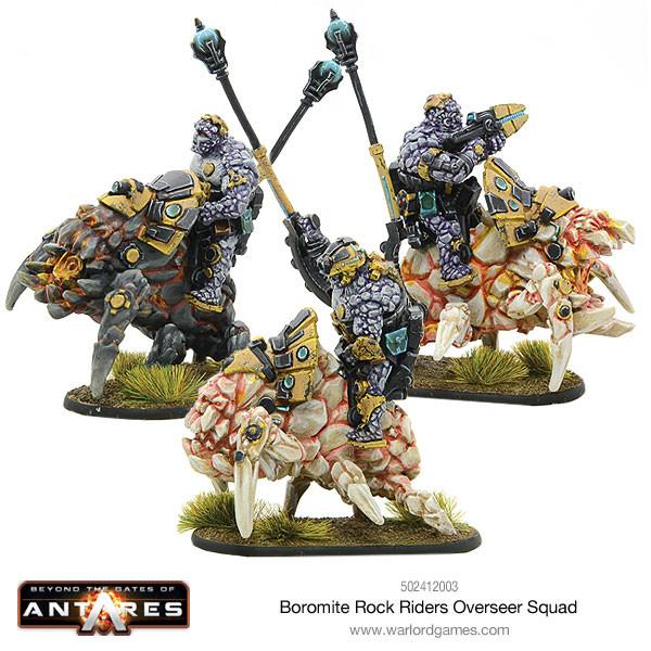 Gates of Antares: Boromite - Boromite Rock Riders Overseer squad