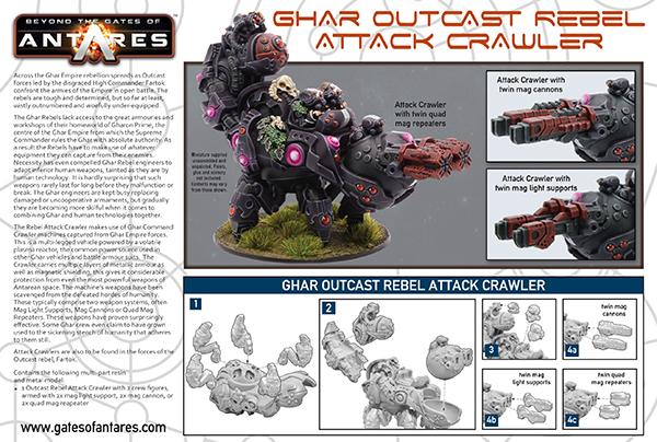 Gates of Antares: Ghar - Ghar Outcast Rebel Attack Crawler