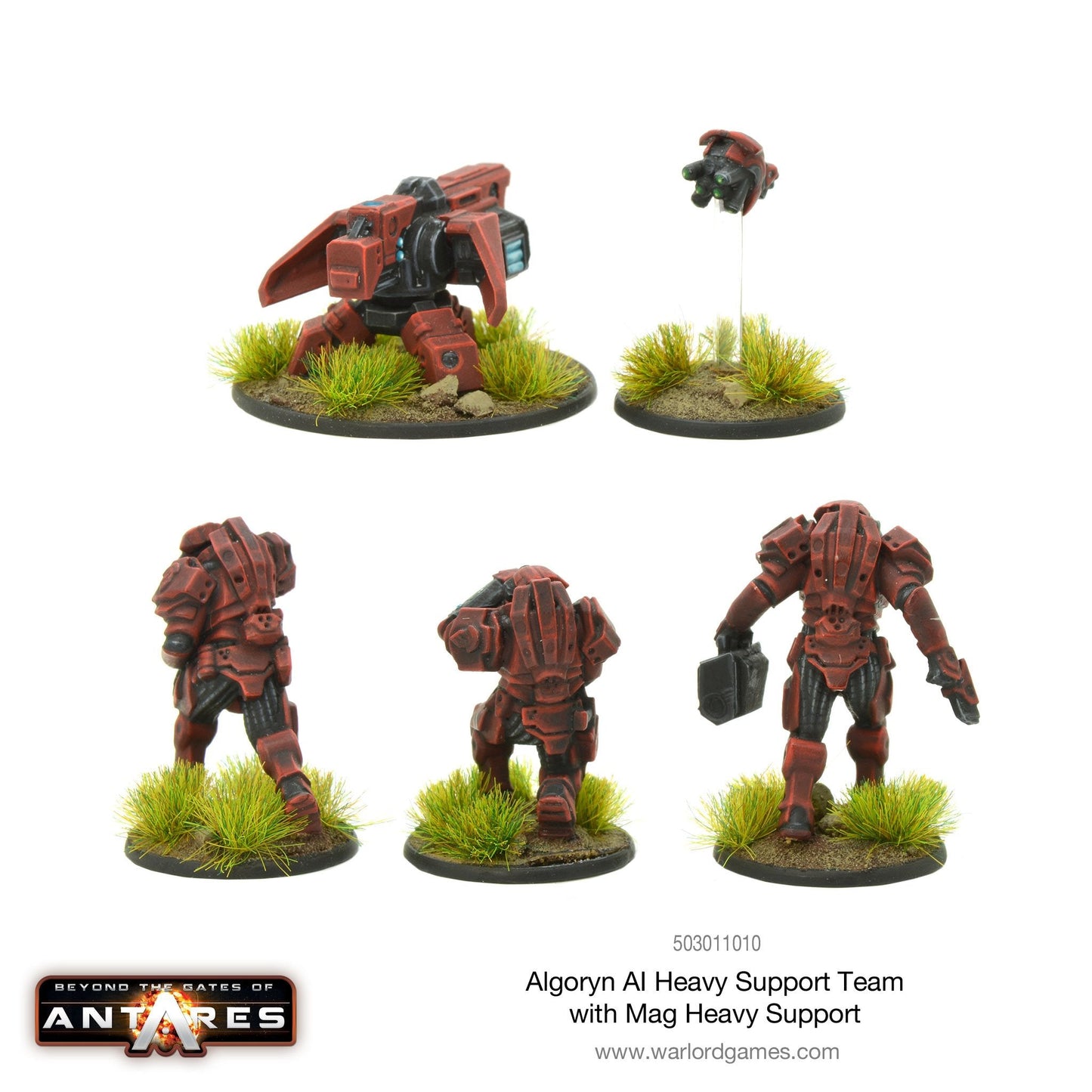 Gates of Antares: Algoryn - Algoryn heavy support team with mag heavy support