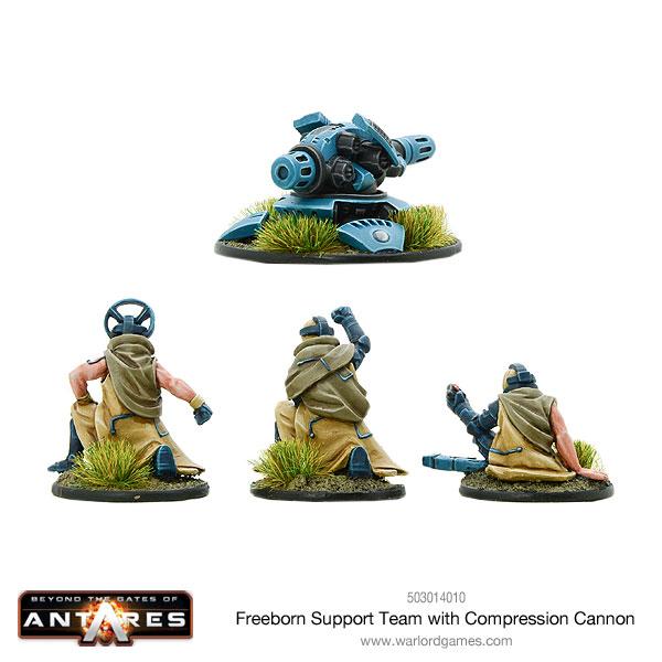 Gates of Antares: Freeborn - Freeborn Support team with Compression Cannon