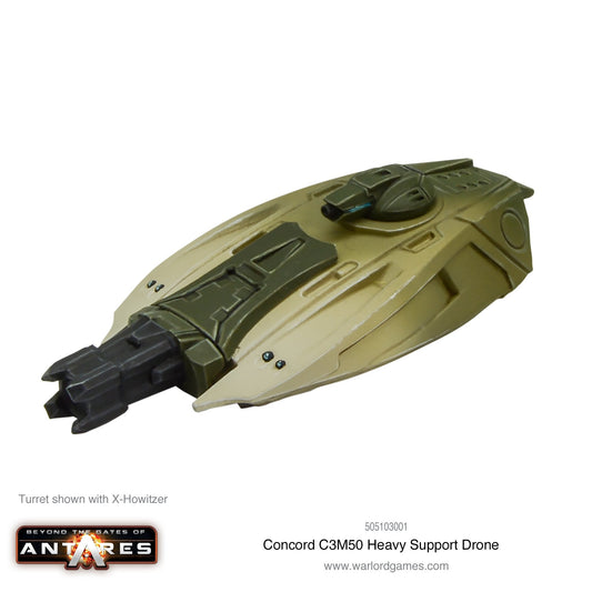 Gates of Antares: Concord - C3M50 heavy support drone turret