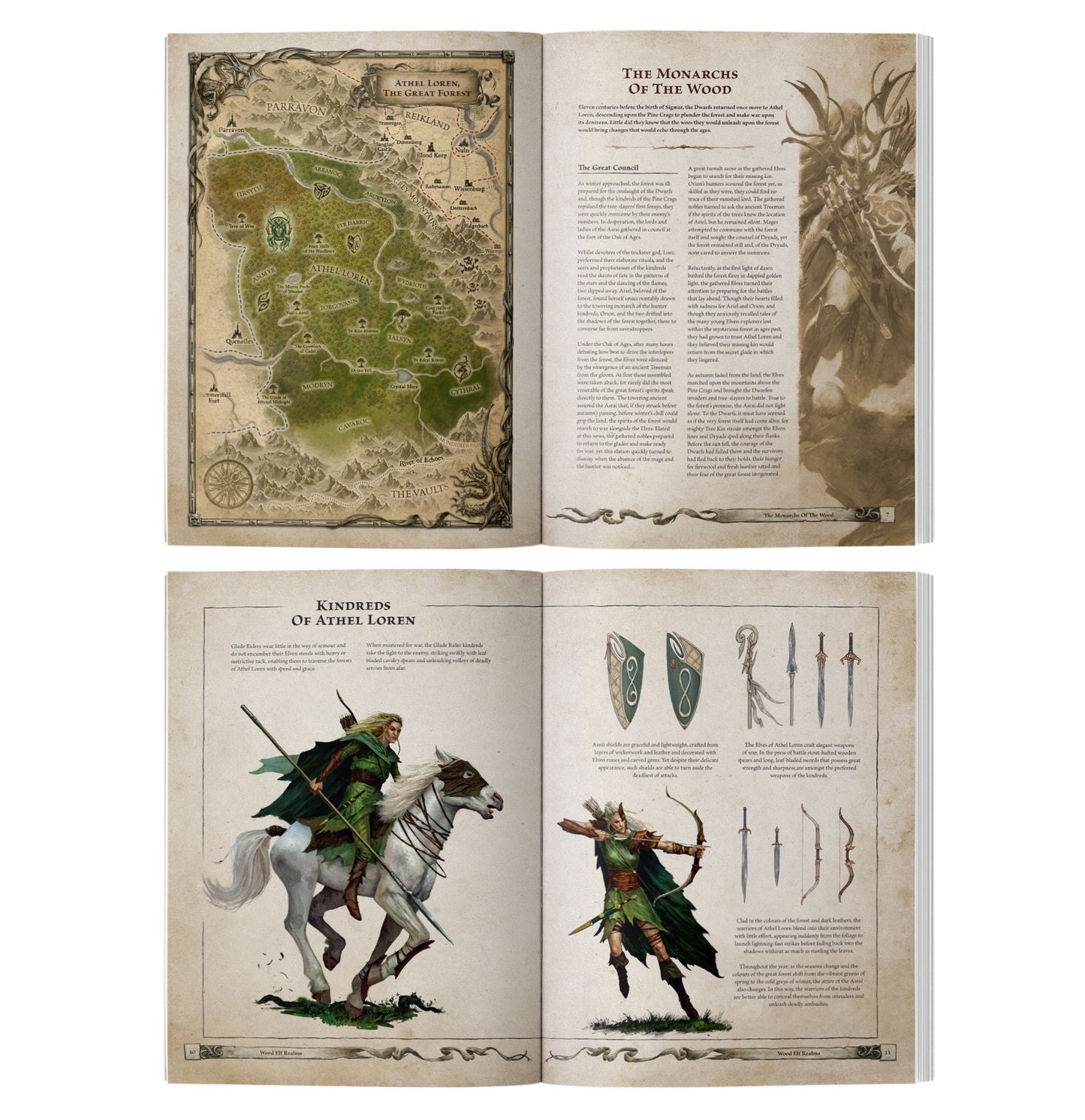 Arcane Journal: Wood Elf Realms