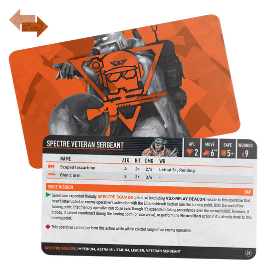 Kill Team™: Spectre Squad – Datacards