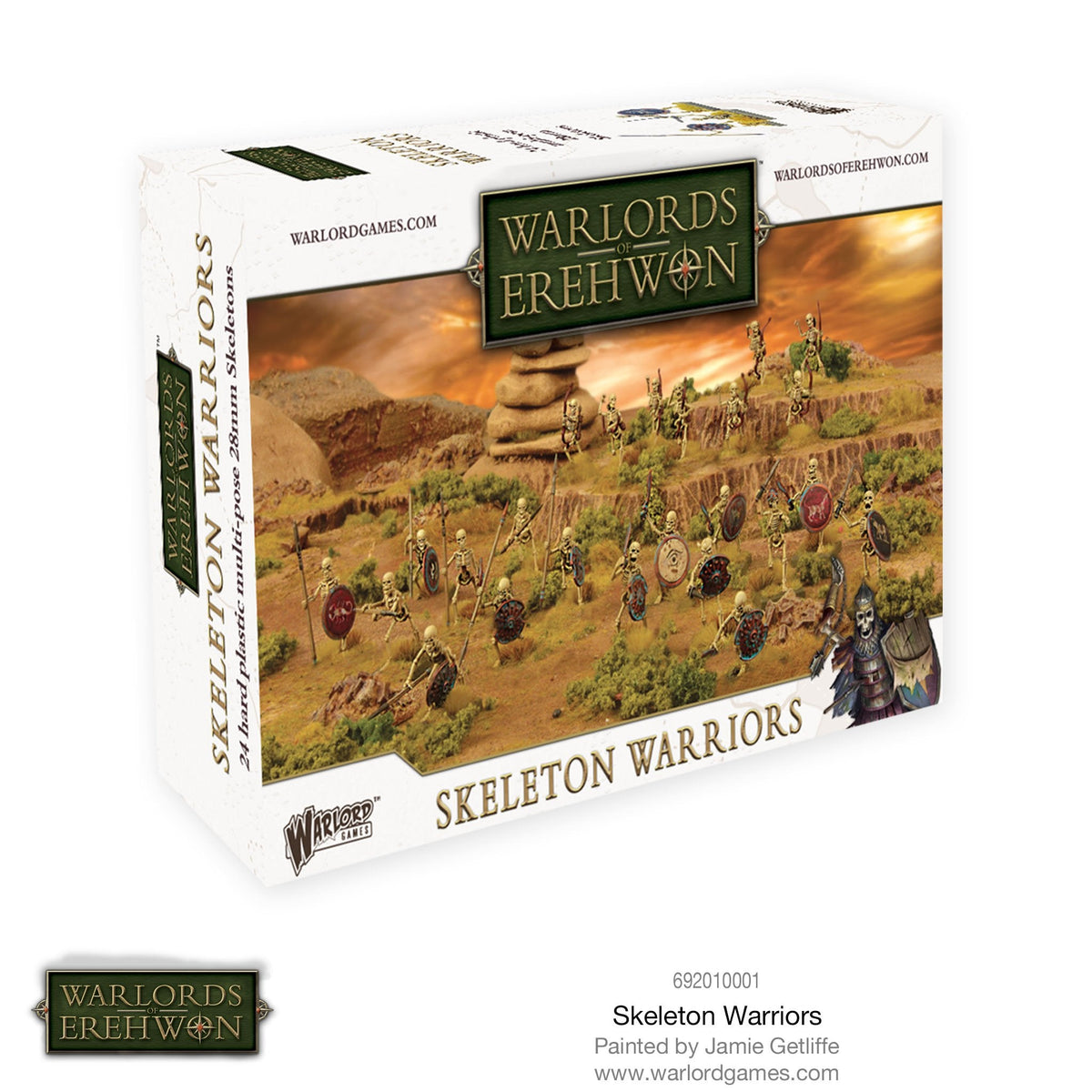 Warlords of Erehwon: Undead - Skeleton Warriors