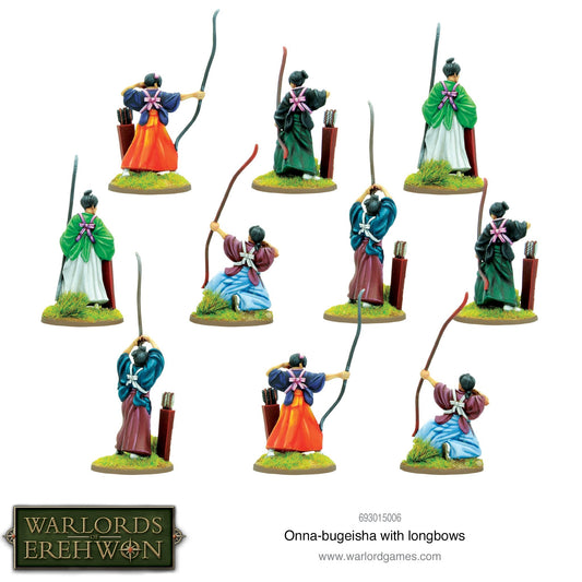 Pike & Shotte: Feudal Japan 1467-1603 - Warlord of Erehwon: Onna-bugeisha with longbows
