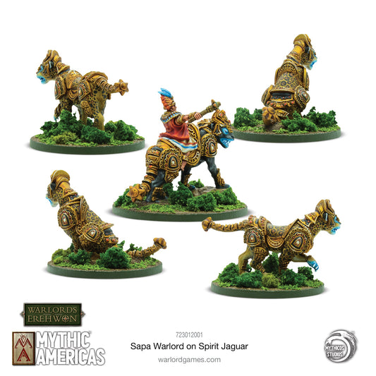 Mythic Americas: Inca - Inca: Sapa Warlord on Spirit Jaguar
