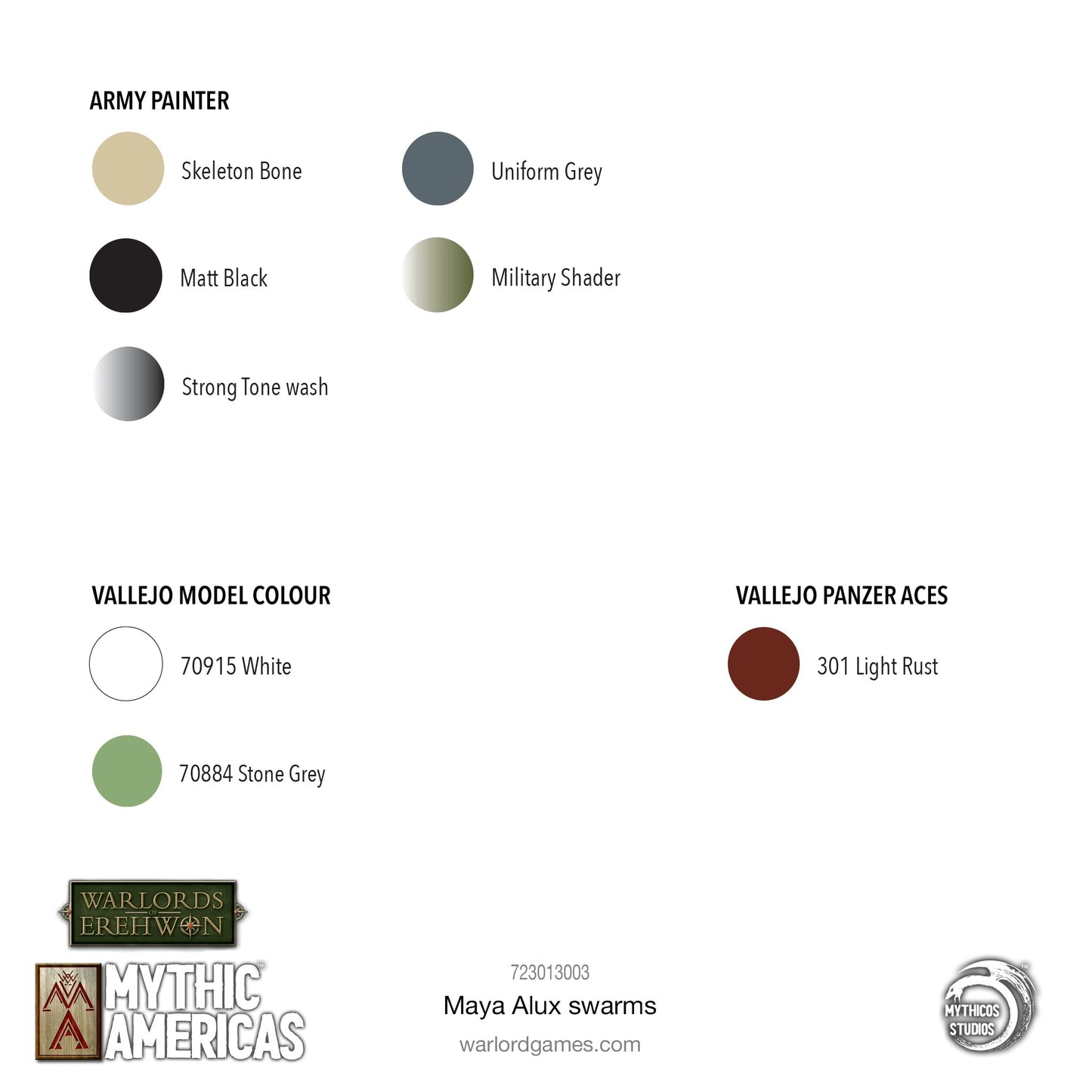 Mythic Americas: Maya - Maya: Alux Swarms
