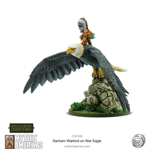 Mythic Americas: Tribal Nations - Nations: Sachem Warlord on War Eagle