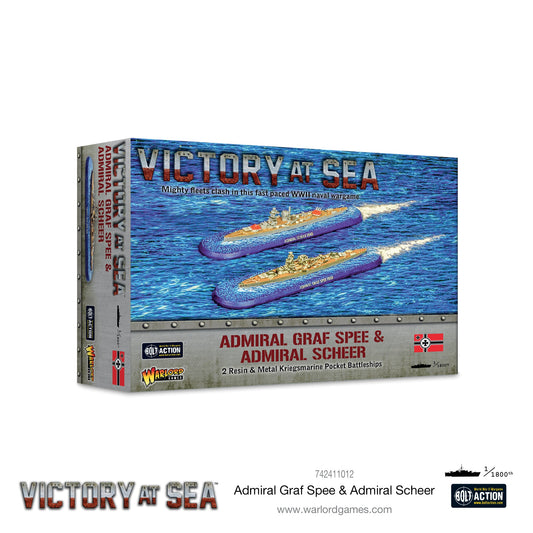 Victory at Sea: Kriegsmarine - Cruisers - Admiral Graf Spee & Admiral Scheer