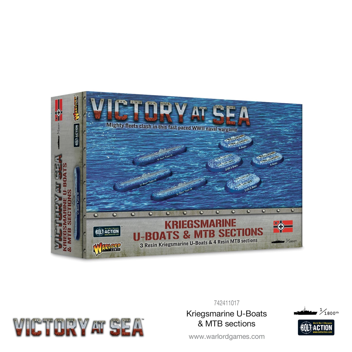 Victory at Sea: Kriegsmarine - Kriegsmarine U-Boats & MTB sections