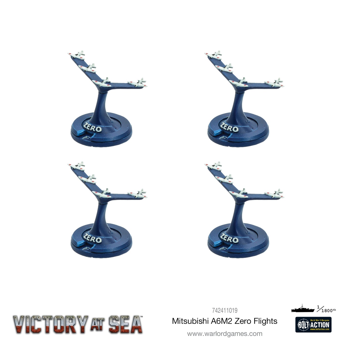 Victory at Sea: Mitsubishi A6M2 Zero flights