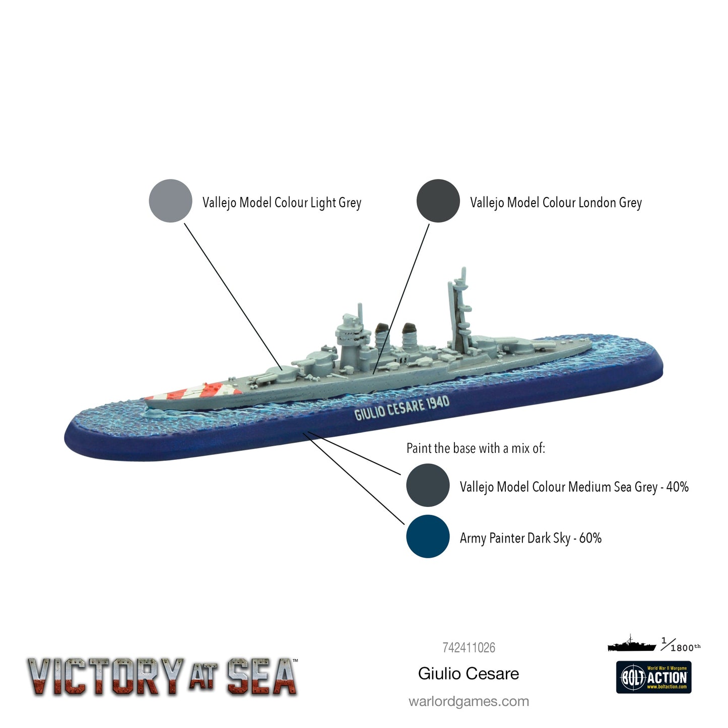 Victory at Sea: Regia Marina - Giulio Cesare