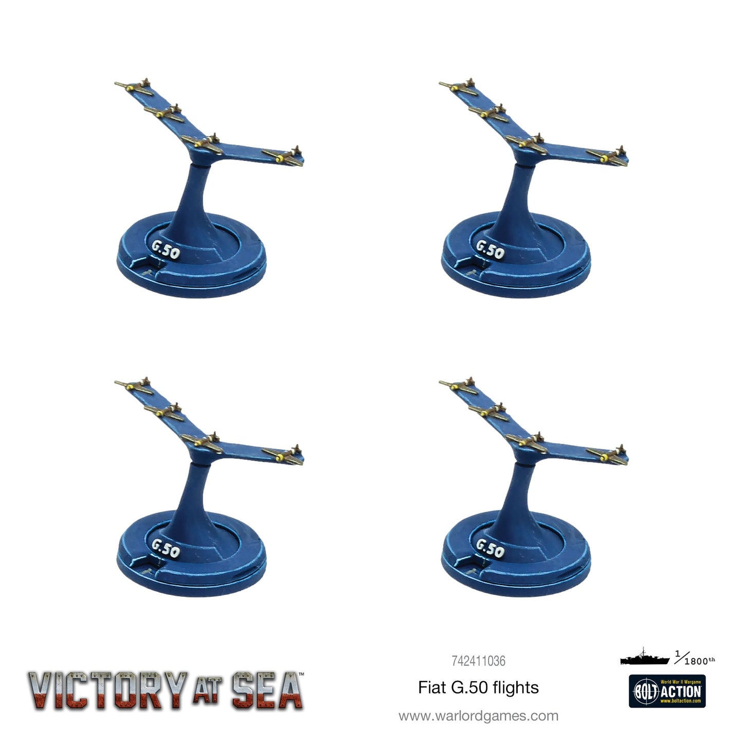 Victory at Sea: Regia Marina - Fiat G.50 flights
