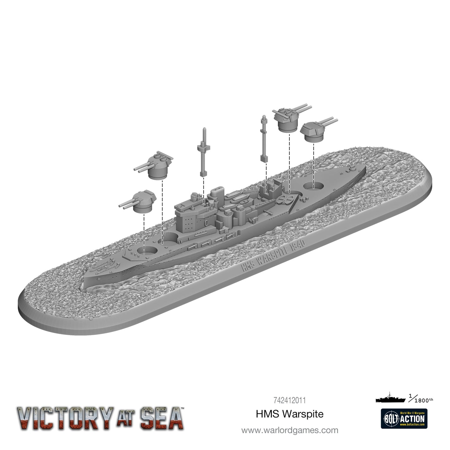 Victory at Sea: Royal Navy - HMS Warspite