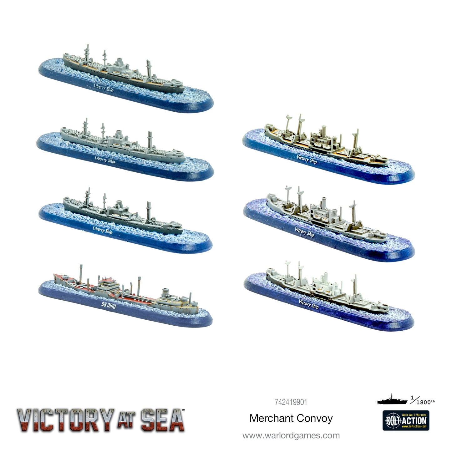 Victory at Sea: Merchant Vessels - Merchant Convoy