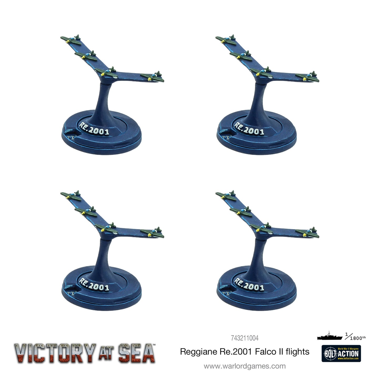 Victory at Sea: Regia Marina - Reggiane Re.2001 Falco II flights