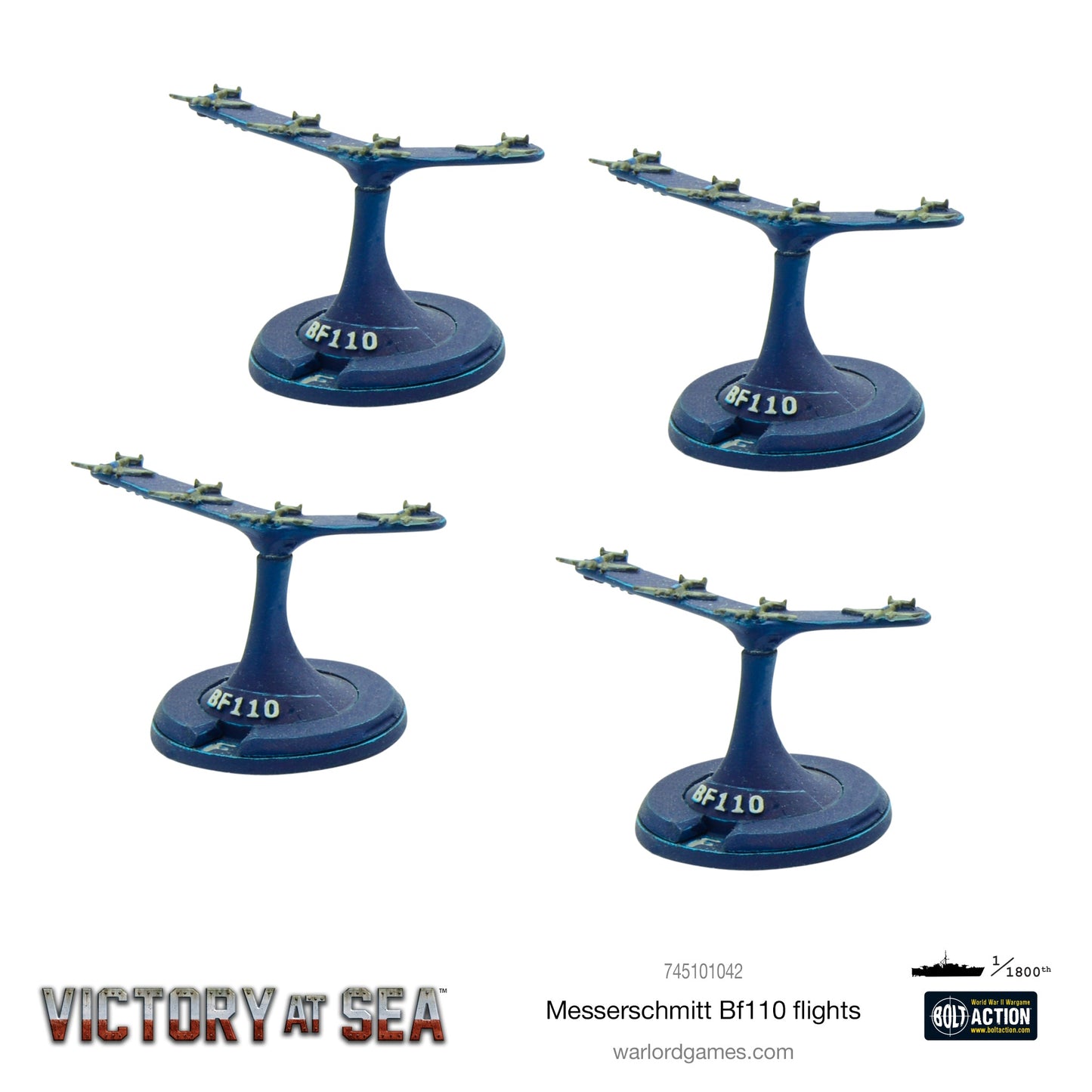 Victory at Sea: Kriegsmarine - Messerschmitt Bf 110 flights