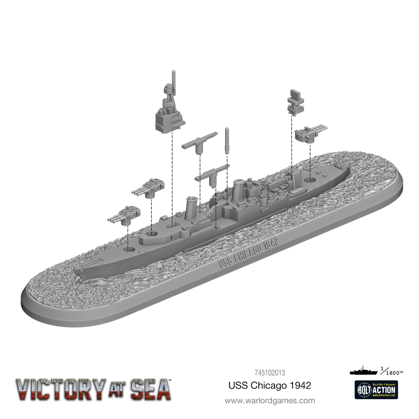 Victory at Sea: US Navy - USS Chicago 1942