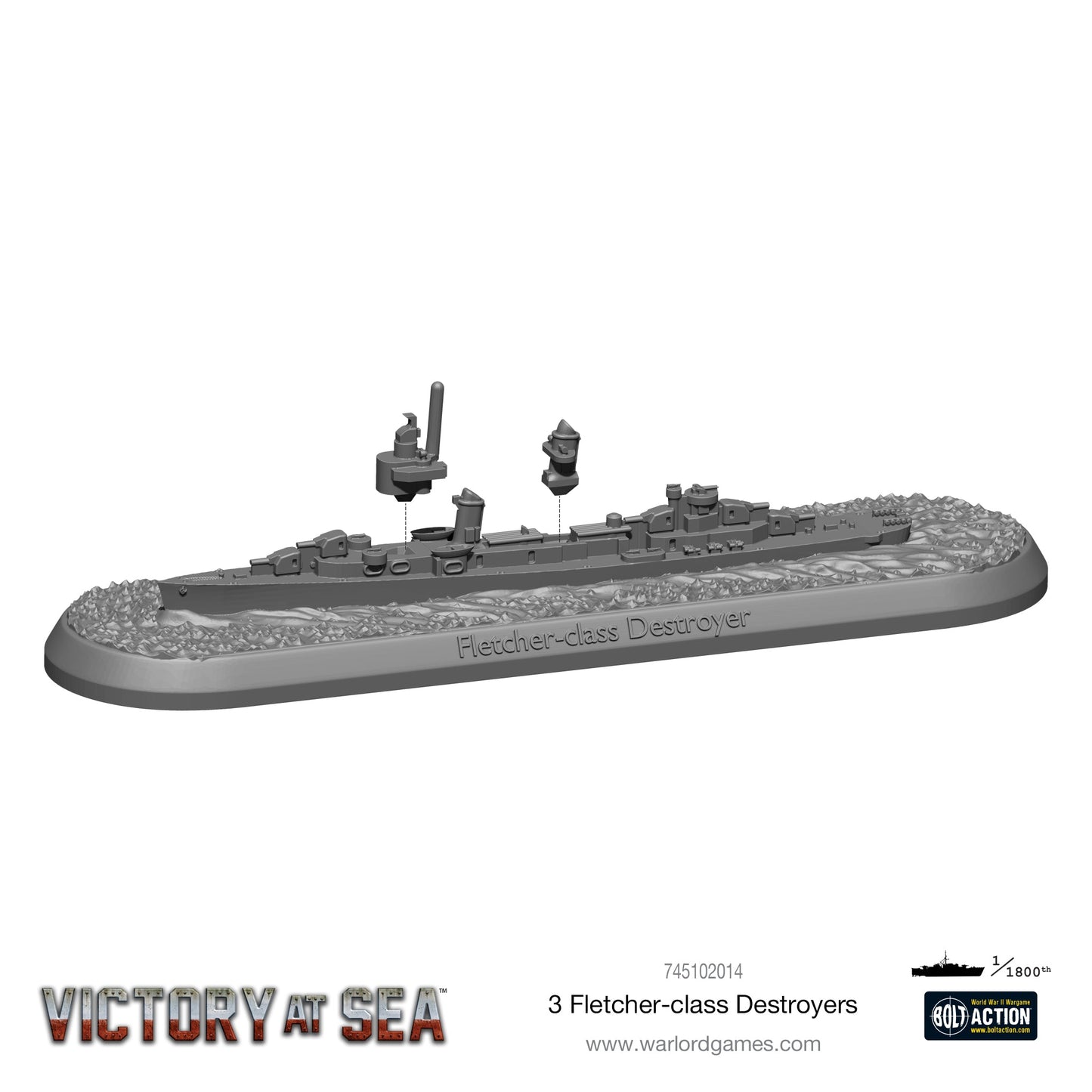 Victory at Sea: US Navy - Fletcher-class Destroyers