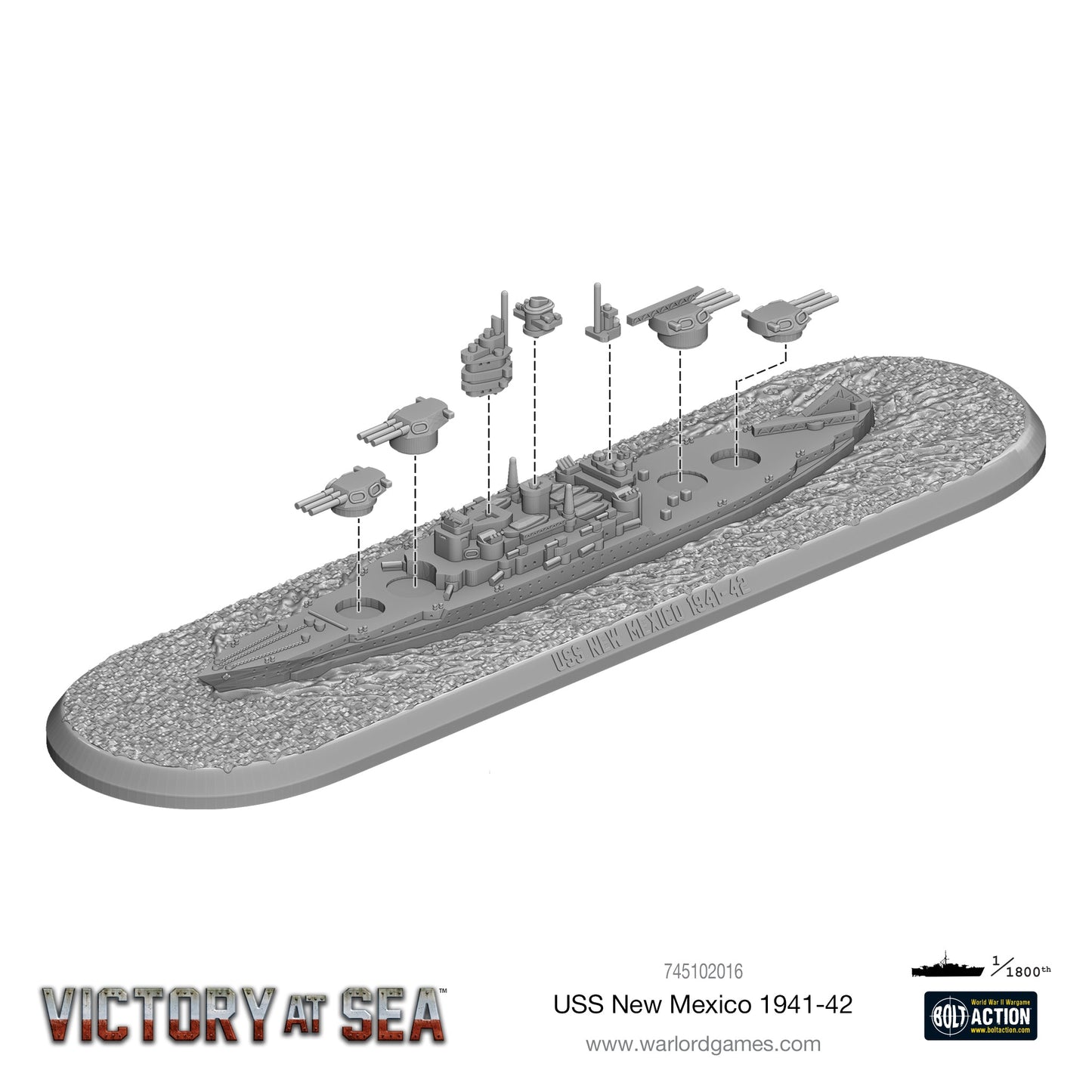 Victory at Sea: US Navy - USS New Mexico