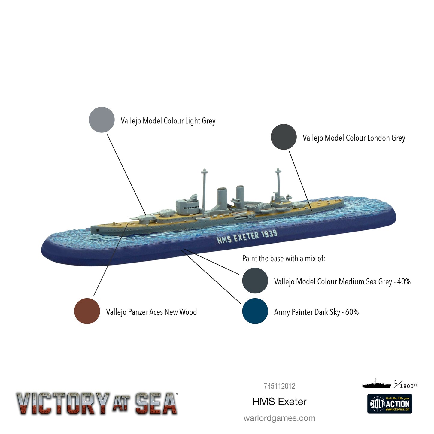 Victory at Sea: Royal Navy - HMS Exeter
