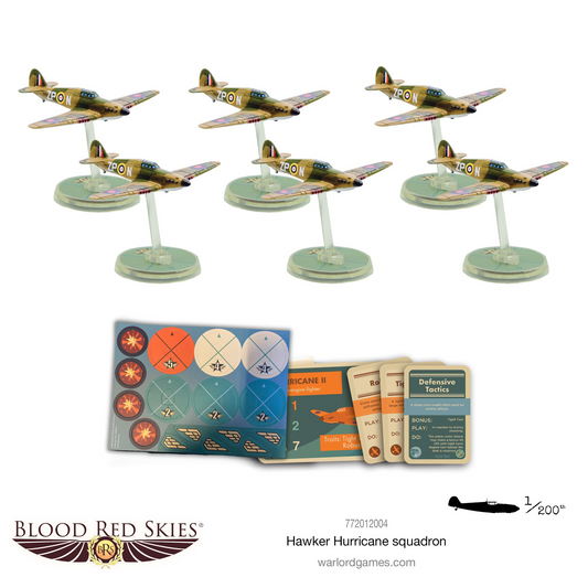 Blood Red Skies: Hawker Hurricane squadron