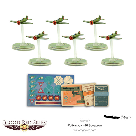 Blood Red Skies: Polikarpov I-16 squadron